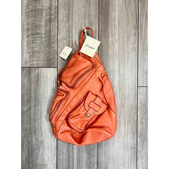 We The Free Handbags - We The Free Free People Sparrow Convertible Sling Bag Cognac One Size Adjustable